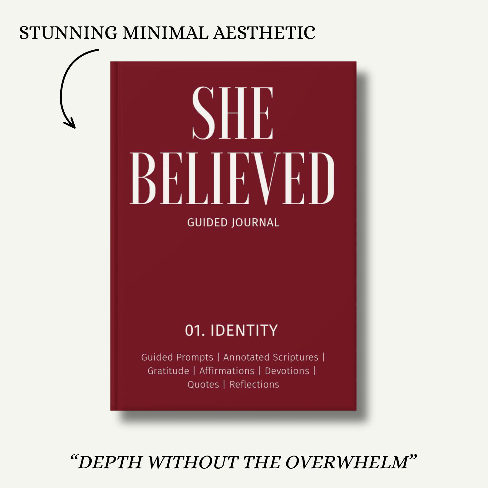 Red Identity Journal front